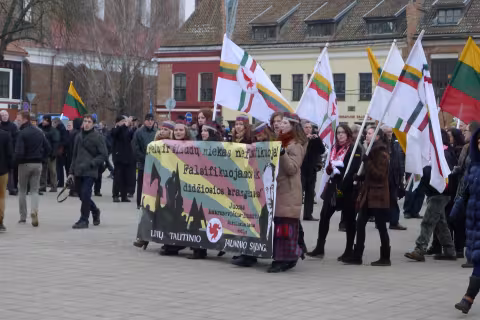 Eitynės Kaune 2013-02-16